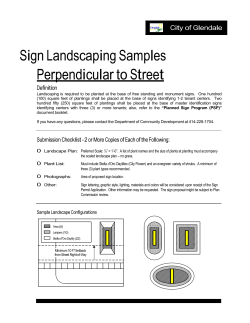 Properties Perpendicular to Street