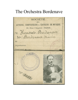The Orchestra Bordenave doc8