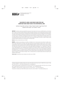 VALIDATION OF JASON-2 AND ENVISAT WIND SPEED