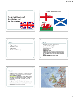 The United Kingdom of Great Britain and Northern Ireland