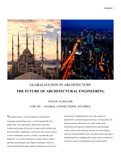 Globalization In Architecture