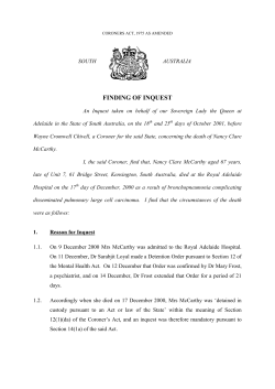 McCARTHY Nancy Clare