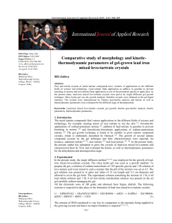 - International Journal of Applied Research