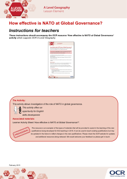 Teacher`s instructions - Lesson element
