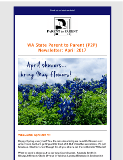 April 2017 - The Arc of Washington State