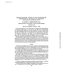 RADIOAUTOGRAPHIC STUDIES OF SULFATE