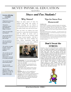 McVey Physical Education Newsletter-Feb SE
