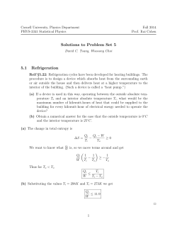 HW5 solutions - Itai Cohen
