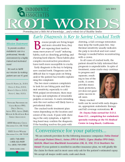 ROOT WORDS - Endodontic Associates