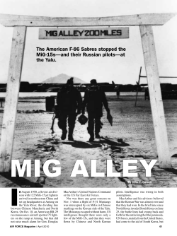 MIG ALLEY - Air Force Magazine