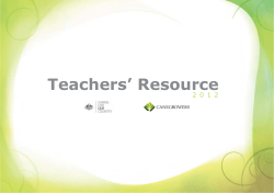 Teachers` Resource