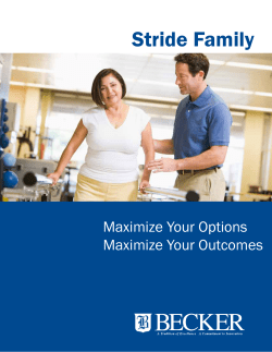 Stride Family - Becker Orthopedic