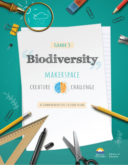 Biodiversity - BC Curriculum - Province of British Columbia