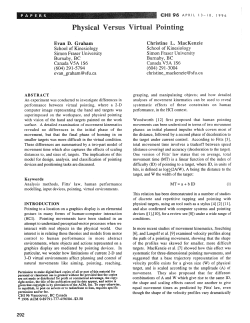 Physical Versus Virtual Peinting