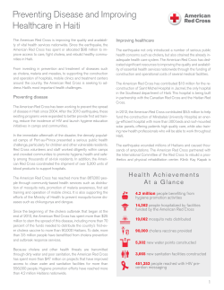 Preventing Disease and Improving Healthcare in Haiti
