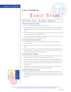 CEITAN Early Start