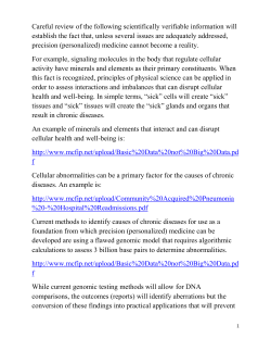Careful review of the following scientifically verifiable information will