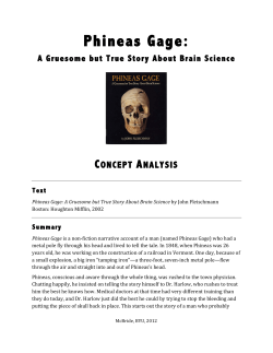 Phineas Gage