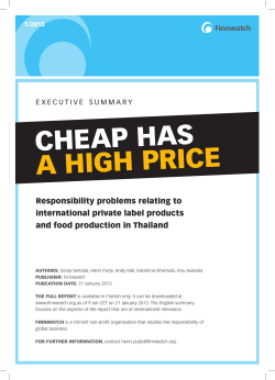 Cheap Has a High Price