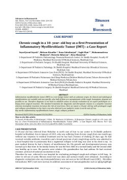 Advances in Bioresearch - Society of Education~Agra