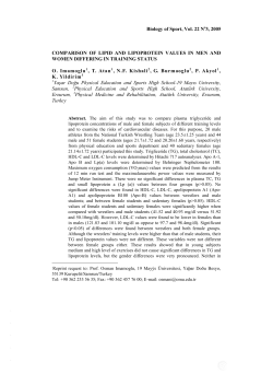 FULL TEXT - Biology of Sport