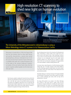 High resolution CT scanning to shed new light on