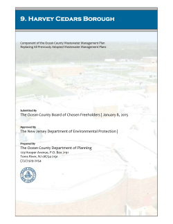 9. Harvey Cedars Borough - Ocean County Department of Planning