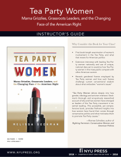 Tea Party Women