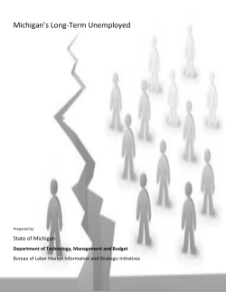 Michigan`s Long-Term Unemployed