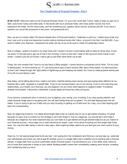 here - Scott Alan Turner