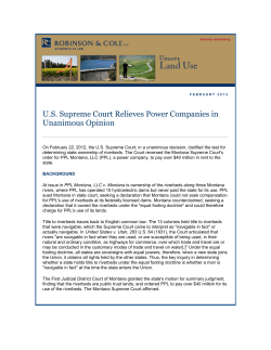 US Supreme Court Relieves Power Companies in Unanimous Opinion