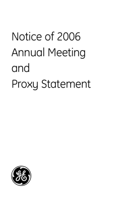 2006 Proxy