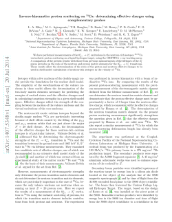 Inverse-kinematics proton scattering on $^{50} $ Ca: Determining
