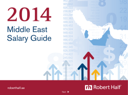 Middle East Salary Guide