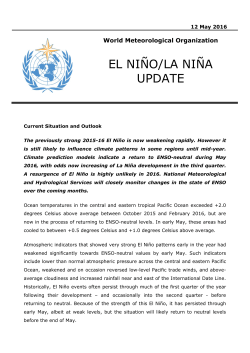el ni&ntilde;o/la ni&ntilde;a update
