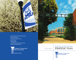 2020 School of Education Strategic Plan