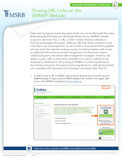 Posting URL Links on the EMMA&reg; Website