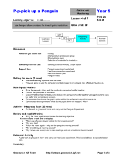 Pp-pick up a Penguin Year 5