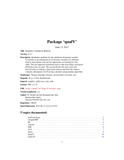 Package `qualV`