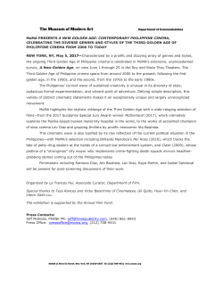 MoMA PRESENTS A NEW GOLDEN AGE: CONTEMPORARY