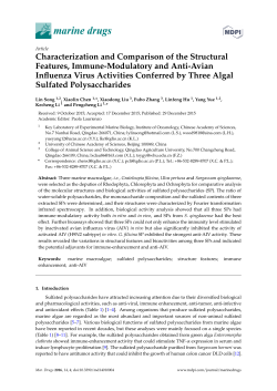 Characterization and Comparison of the Structural Features