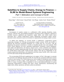Satellites to Supply Chains, Energy to Finance