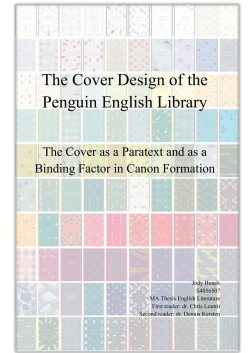 The Cover Design of the Penguin English Library