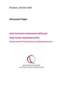 HERE - Queensland Major Contractors Association
