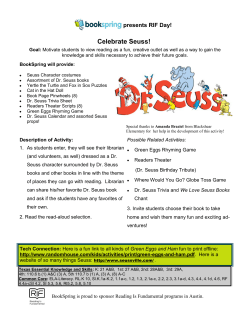 Celebrate Seuss!