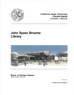 John Spoor Broome Library - California State University Channel