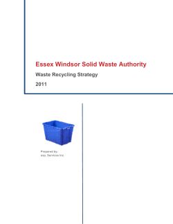 Essex Windsor Solid Waste Authority