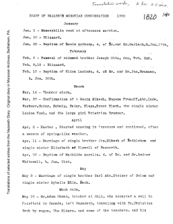 1820-1829 - Moravian Archives