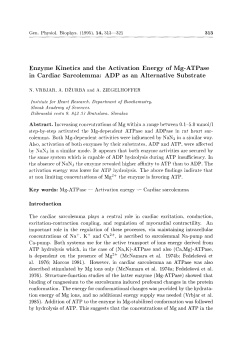 ADP as an Alternative Substrate