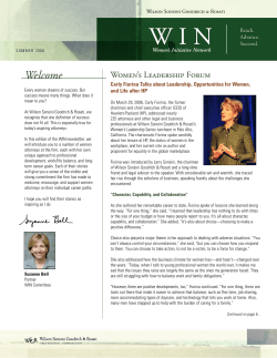 Summer 2006 - Wilson Sonsini